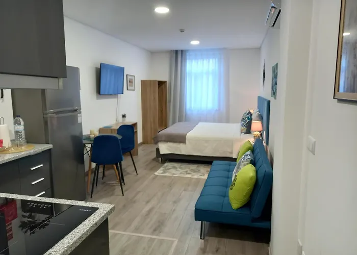 Garden House - Estudio 101 Com Vista Jardim Апартаменты